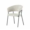Scaun Sangli, 57x58x77 h cm, Stofa, Beige picture - 1