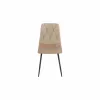 Scaun Savier, 44x55x87.5 cm, Catifea, Beige picture - 2