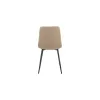 Scaun Savier, 44x55x87.5 cm, Catifea, Beige picture - 5