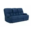 Set Recliner ASTHA 3R+2R, Canapea 3R - 187x94x102, Canapea 2R - 138x94x102 cm, Stofa, Albastru picture - 2