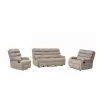 Set Recliner Denton 3L+2R+1R, Canapea 3L - 187x94x103 cm, Canapea 2R - 134x94x103 cm, Fotoliu - 78x94x103 cm, Stofa, Beige picture - 3