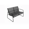Set Terasa/Gradina Myra, Canapea 110.5x74x76 cm + 2 Fotolii 56.5x74x76 cm, +  Masuta de Cafea - 75x45x41 cm, Metal + Mesh picture - 7