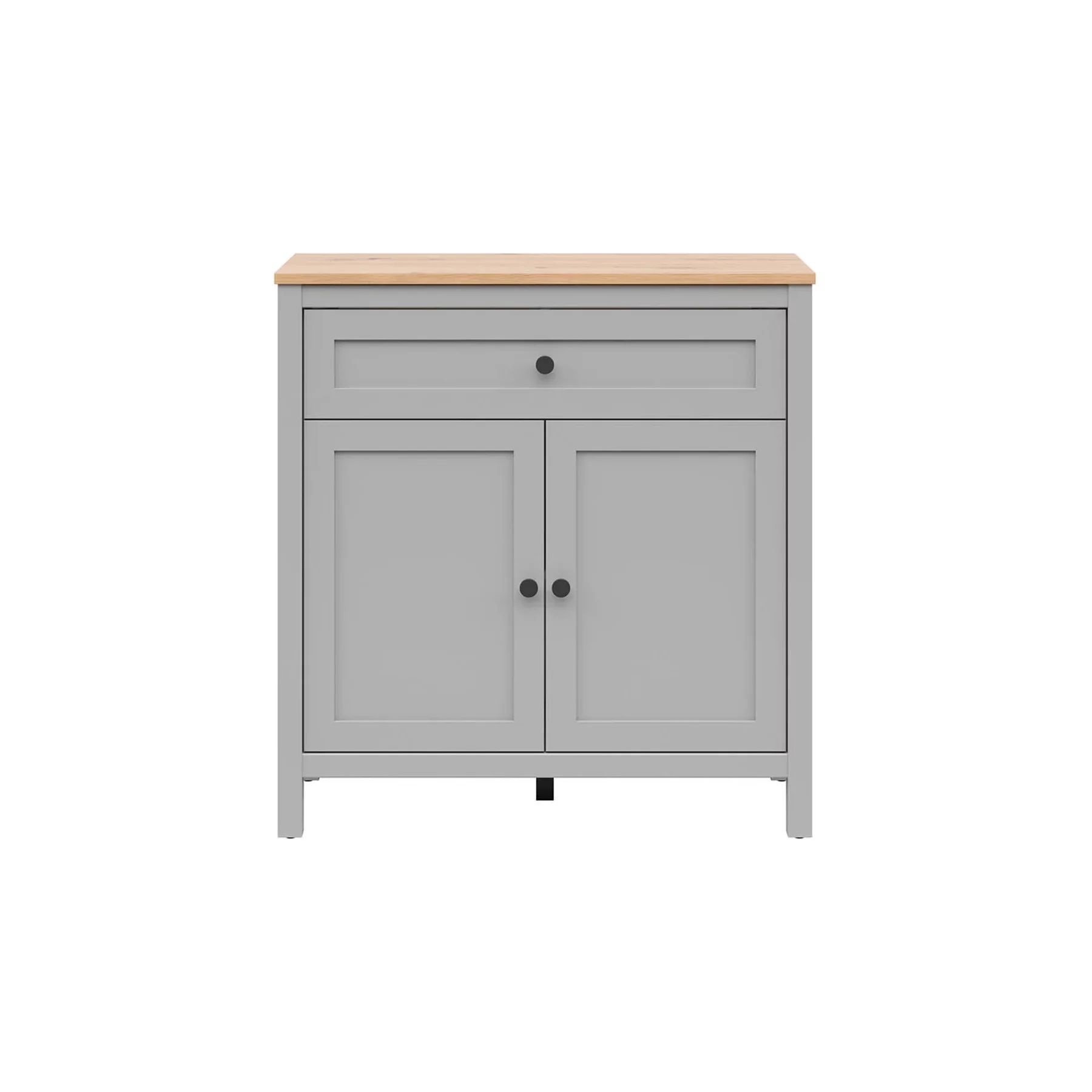 Comoda Salga, 2 Usi + Sertar, 89.5x40.5x93.5 cm, Pal Melaminat
