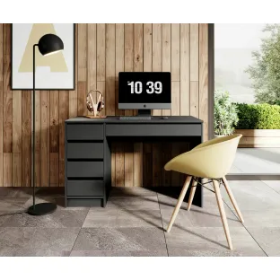 Birou Ada cu Sertare, 120x55x75 h cm, Pal Melaminat, Antracit