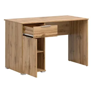 Birou Zele BIU/120, 120x60x76 cm, Pal Melaminat, Stejar Wotan
