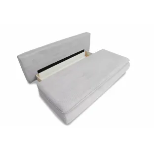 Canapea Extensibila 3 locuri, PASO, 200x97x88 H cm, Gri Deschis