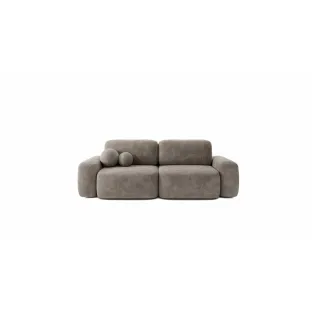 Canapea Extensibila Bold, 259x107x88 cm, Stofa Cremona 24, Maro