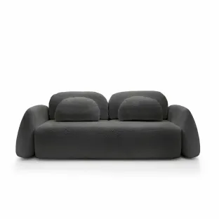  Canapea Extensibila Moonson, 259x120x73-90cm, Stofa Boucle Abriamo 08