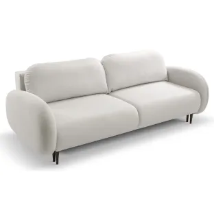 Canapea Extensibila Soft, 232x109x95 cm, Stofa - Beige