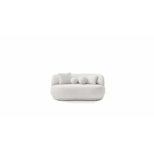 Canapea Gio Mini, 188x96x78 cm, Stofa Abriamo, Crem 04