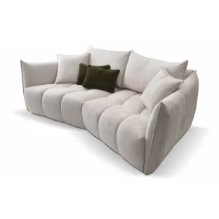 Canapea Laura, 240x124x88 cm, Stofa Beige