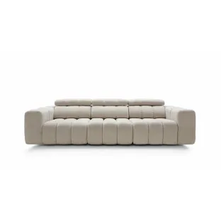 Canapea Zurich A1-1-1A,  287x113x78-100 cm, Stofa Over The Horizon 08, Beige