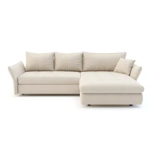 Coltar Extensibil Acero, 275x174x89 cm, Stofa, Beige-Aragon 03