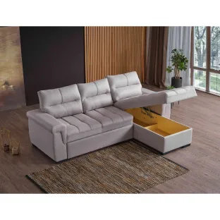 Coltar Extensibil Cansas L, universal 260x168x100 cm, Stofa Bej