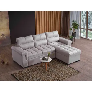 Coltar Extensibil Cansas L, universal 260x168x100 cm, Stofa Bej