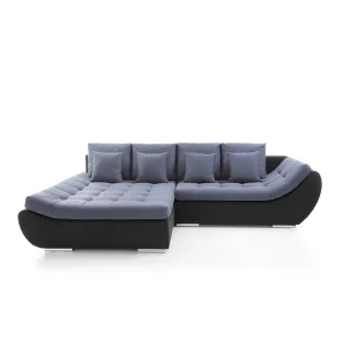Coltar Extensibil Hugo, 288x185x72/90, Stofa Soro 90/97