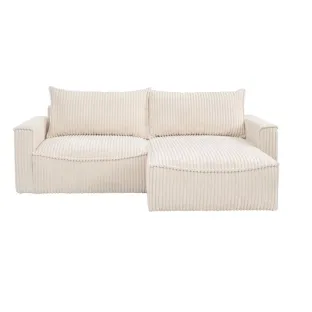 Coltar Extensibil Lilly, 242x160x92 cm, Stofa Ambiance 02, Crem