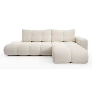 Coltar Extensibil Soho, 288x176x91 cm, Stofa Beige, Curio 09