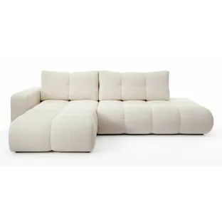 Coltar Extensibil Soho, 288x176x91 cm, Stofa Beige, Curio 09