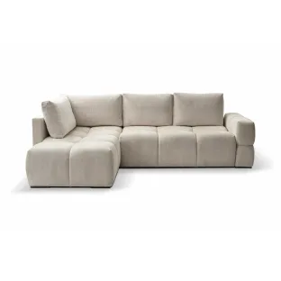 Coltar Extensibil Taremi OTO, 267x185x90 cm, Stofa Beige