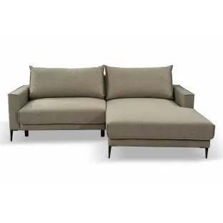 Coltar Extensibil Viano, 241x164x97 cm, Stofa Beige