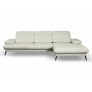 Coltar Santi, 290x179-187x84-101 h cm, Stofa Gri Silver