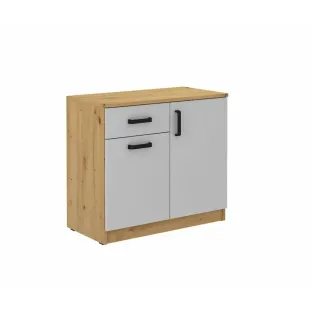 Culoare - Stejar Artisan cu Gri Deschis