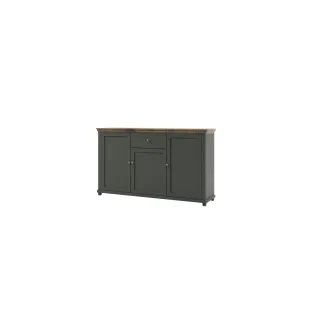 Comoda Evora 3D1S TYP 47 Verde/Stejar Lefkas