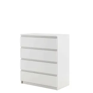 Comoda Idea ID-06, 73x40x85 cm, Alba