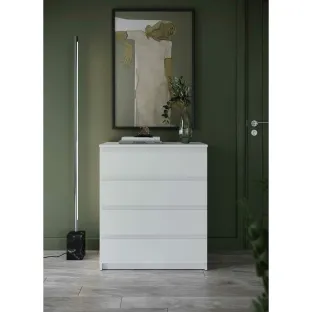 Comoda Idea ID-06, 73x40x85 cm, Alba