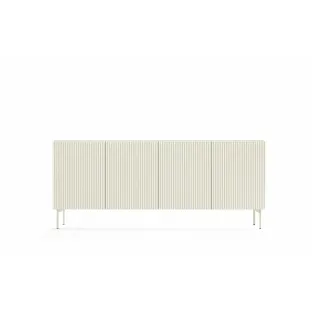 Comoda Muti 4 Usi, 195.2x39.8x81.2 h cm, Riflaj MDF, Casmir