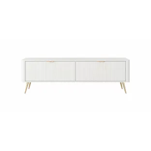 Comoda TV Lante RTV163 2D, 163.2x38x51.2 cm, MDF, Alb