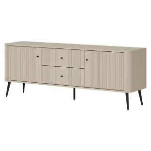 Comoda TV Larnaca VG01, 162x40x61 h cm, Pal Melaminat/MDF - Casmir