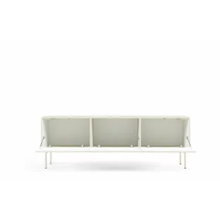 Comoda TV Muti 3 Usi, 147x39.8x51.2 h cm, Riflaj MDF, Casmir
