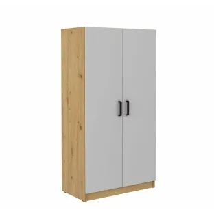 Dulap 2 Usi Cu Polite Malta SL 107, 80x43.6x153.6 cm, Pal Melaminat