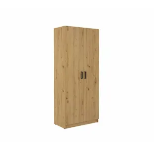 Dulap 2 Usi Cu Polite Malta SL 111, 80x43.6x190 cm, Pal Melaminat