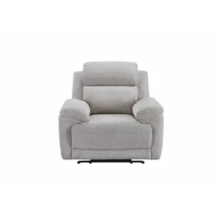 Fotoliu cu Recliner Electric Herbert, 107x94x103 cm,  Stofa, Beige