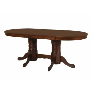 Masa Extensibila Delon, 155-200x100x76 cm, Lemn, Nuc