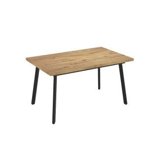 Masa Extensibila Lini, 138-178x85x76 cm, Pal Melaminat, Stejar Rivioli