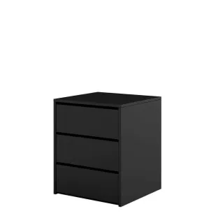 Noptiera IDEA ID-13, 50x47x60 cm, Negru