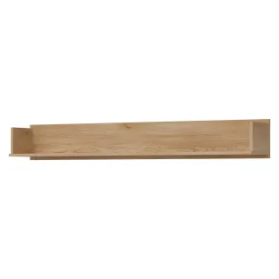 Polita Milton ML09, 163.5x23x22 h cm, Pal Melaminat,  Stejar Cremona