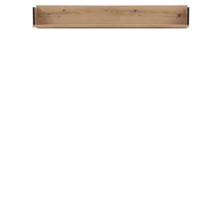 Polita Noel NE09, 148x23.5x22 cm, Stejar Evoke/Negru