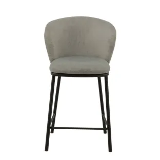 Scaun De Bar Brno, 46x56x96 cm, Gri