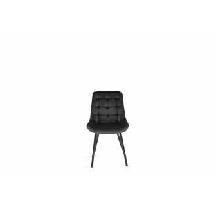 Scaun Ore, 51x57x80 cm, Stofa, Negru, G062-50