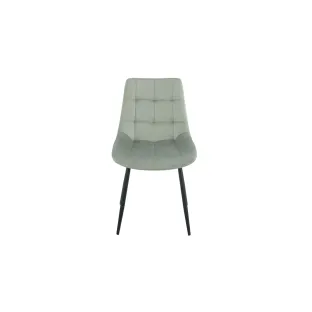 Scaun Helda, 50x58x83.5 h cm, Catifea, Silver