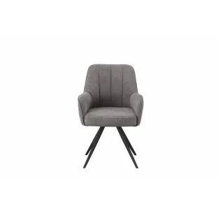 Scaun MontBlanc, 57x63x87 cm, Stofa, Gri Deschis