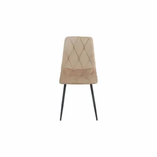 Scaun Savier, 44x55x87.5 cm, Catifea, Beige