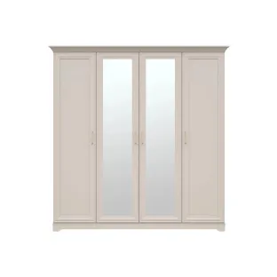 Set Dormitor Flandra 4 Piese, Pal Melaminat/MDF, Casmir/Stejar Mauvella