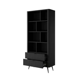 Set Living Lante, 3 Piese, MDF, Negru