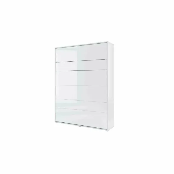 Lenart BED CONCEPT 160x200 cm - Pat rabatabil de perete vertical cu mecanism pneumatic si somiera inclusa picture - 11